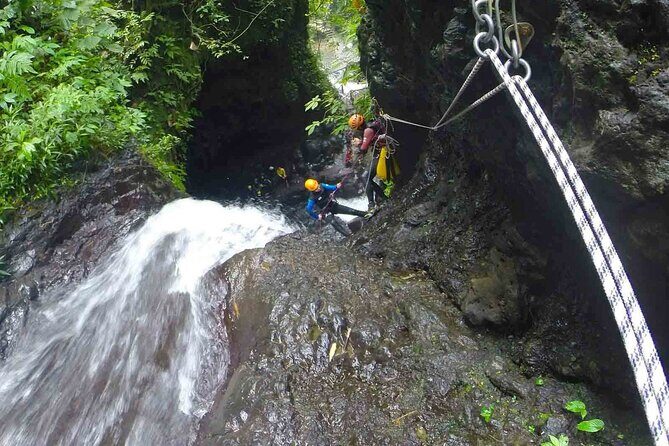 5Hrs Advanced Canyoning (50m) 12 Rappels (Pickup, Lunch & GoPro) - Pickup, lunch, showers, and how you keep the day comfortable