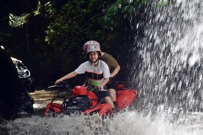 Adventure Amazing ATV Quad Bike with Waterfall include Lunch - Pickup timing: how early you start from Nusa Dua and beyond