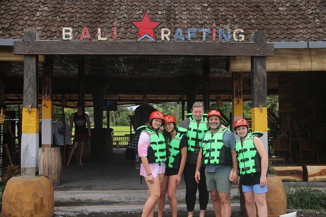All Inclusive Bali Quad Bike and White Water Rafting - Quad biking in rice fields, rainforest edges, and mud