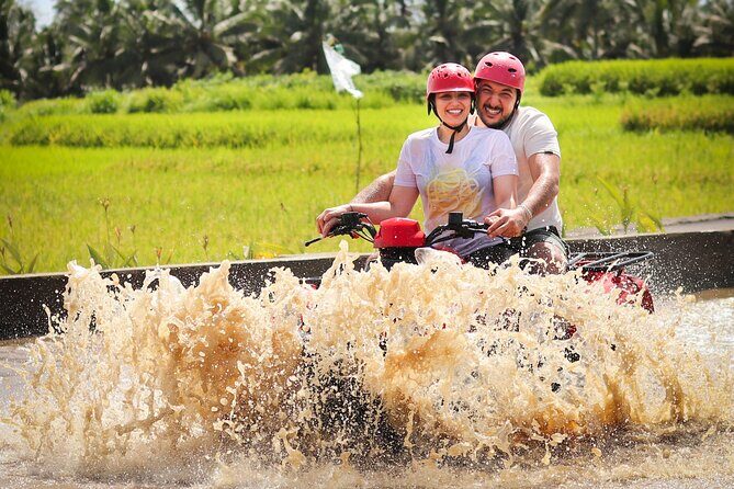 ATV Quad Bike Kuber Through Waterfall, Tunnel And Rice Field - What’s Included: ATV Unit, Lunch, Locker, and Shower Facility