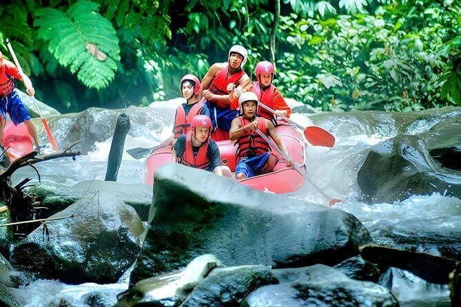 Ayung White Water Rafting and Bali ATV Ride Packages - How the day flows: 8:00am start, transfers, lunch, and getting dry