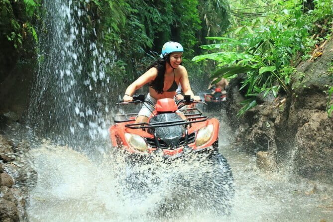 Bali ATV Bike Cave and waterfall with hotel Pick Up And Lunch - Terraced Rice Paddies: The Part You’ll Remember for the Views