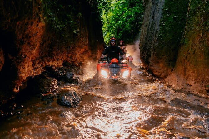 Bali ATV Bike Cave and waterfall with hotel Pick Up And Lunch - The Morning Start in Ubud: Scenery First, Then Giddy Chaos