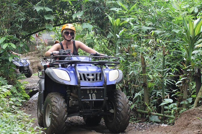 Bali ATV Quad Ride and White Water Rafting Adventure - Quad bike through rice fields, villages, and creek treks