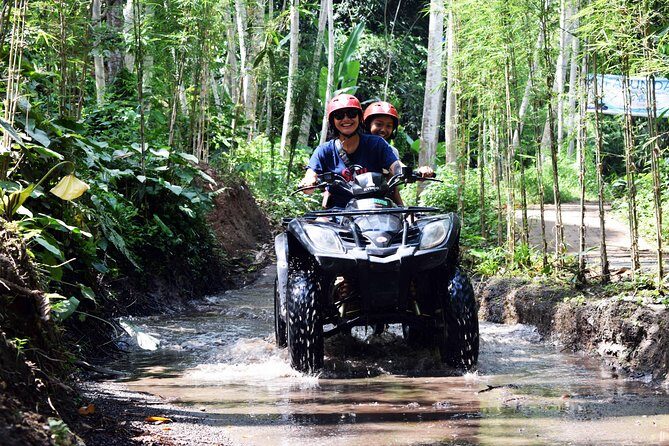 Bali ATV Ride Adventure with lunch - Tegenungan Waterfall: swim, relax, and the entrance fee catch