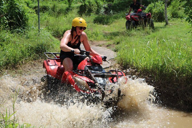 Bali ATV Ride Adventure with lunch - Safety gear and how the ride works (solo vs tandem)