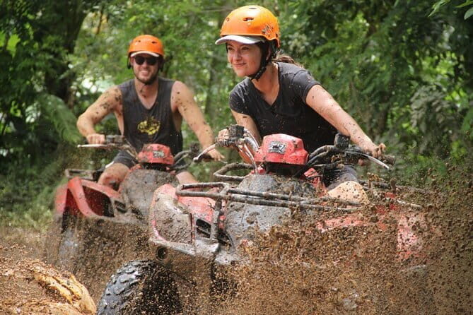Bali ATV Ride And Ubud River Rafting With All Inclusive - ATV Quad Bike Through Rice Fields and Bamboo Forests