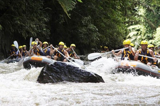 Bali Mason Adventure White Water Rafting - Stop 2: Mason Adventure base—gear, lockers, hot shower, and buffet lunch