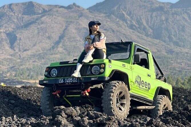 Bali Mount Batur Jeep Sunrise and Black Lava Jeep Tour - Black Lava and Sand Fields: Walking the Volcano’s Story