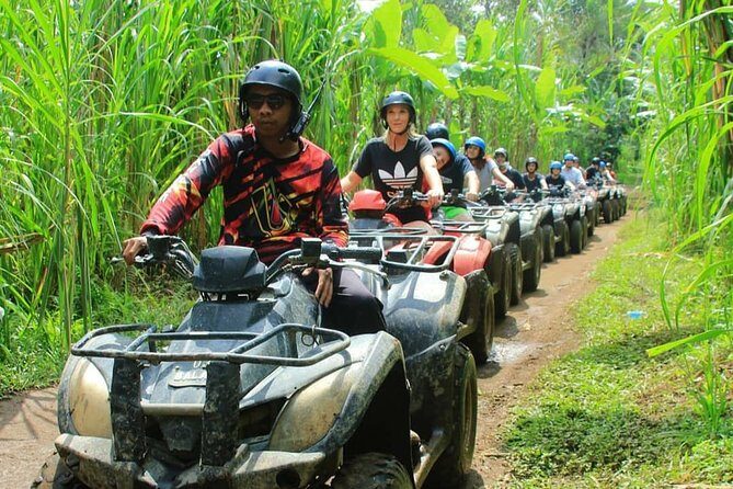 Bali Quad bike ATV passing through Waterfall, Cave & Rice fields - Stops for Photos and Village Glimpses