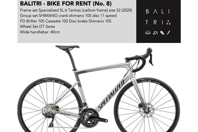 Bali road bike hire / rent - Key points to know before you ride
