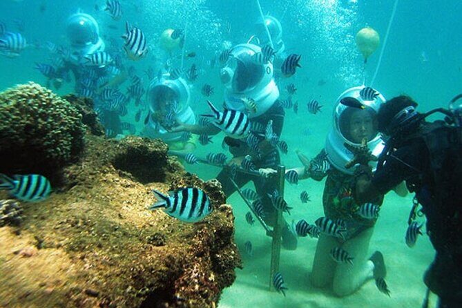 Bali Sea Walker - The walk itself: about 25 minutes on the ocean floor