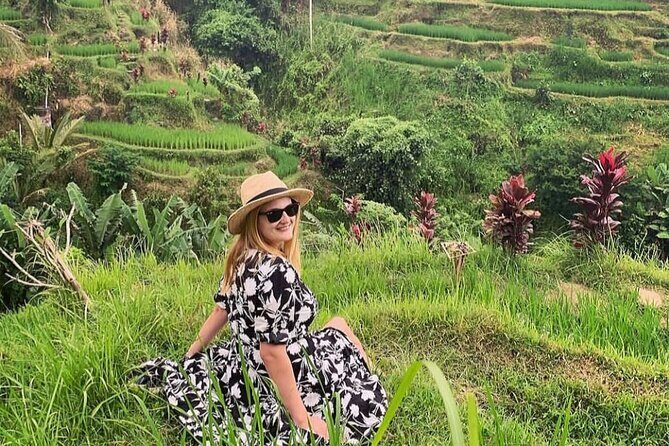 Bali Sightseeing Tour - Traditional village - Waterfall - Goa Raja Waterfall: Cave Setting, River Walk, and Swim Time