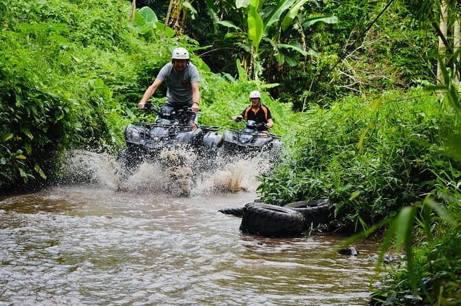 Bali Snorkeling 2 Spots & ATV Quad Bike with Lunch & Transfer - ATV quad biking after snorkeling: the thrill without needing a license