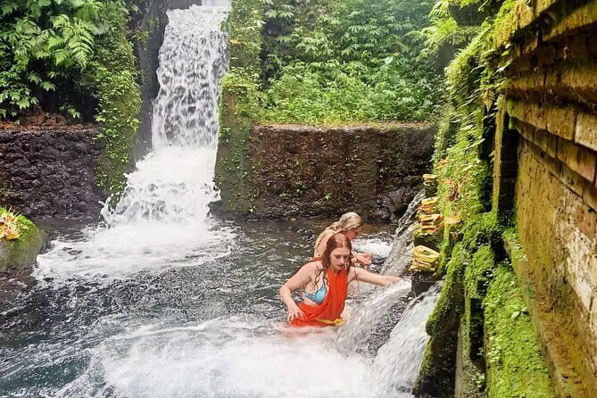 Bali Spiritual Shamanic-Palm Reading, Temple Healing Tour - Goa Gajah (Elephant Cave) in the middle of the day