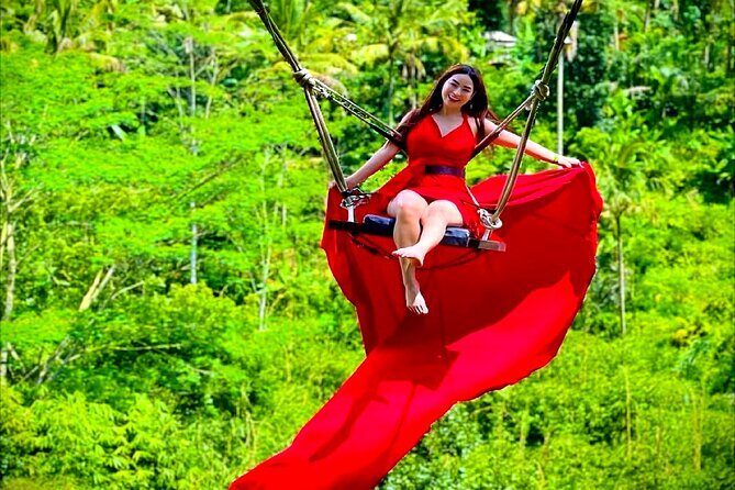 Bali Ubud Zipline Jungle Swing and Waterfall Tour - Zipline at Uma Ceking Resto and Swing: The Main Event