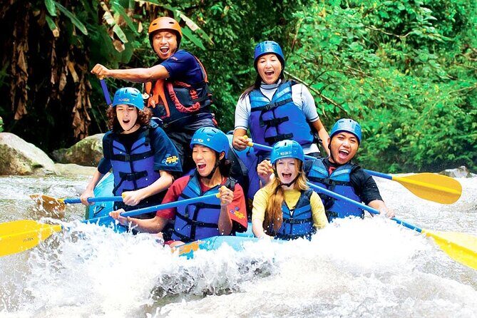 Bali White Water Rafting Adventure at Ayung River Bali - Ayung River in Ubud: 14 km and 28 rapids that keep moving