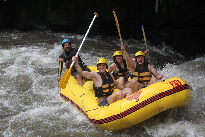 Bali White Water Rafting Yellow Garden - Getting there and getting down: stairs, timing, and the easy access factor