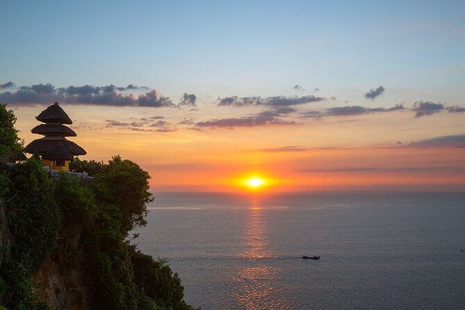 Best Sunset at Uluwatu with Kecak Dance - Padang Padang Beach: waves, white sand, and monkey-smart habits