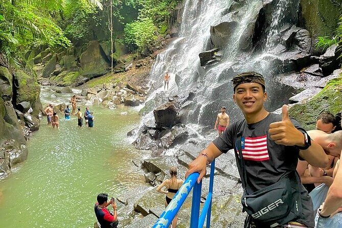 Blue Lagoon Snorkeling and Lunch with Private Transfer - Tibumana Waterfall: calmer scenery just up the river