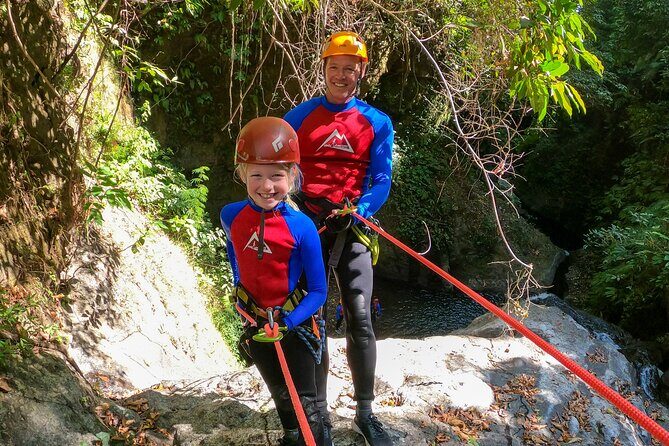 Canyoning Adventure in Sambangan Canyon - Basecamp training: the part that makes beginners feel safe