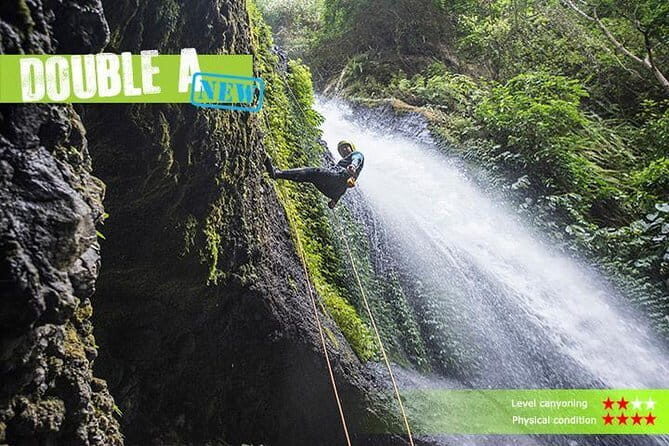 Canyoning Bali, Excalibur Canyon (Adventure, discovery, nature) - Water features you’ll face along the way
