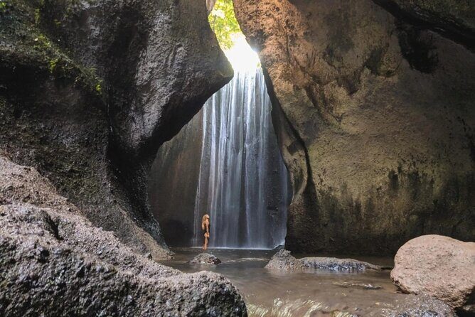 Discover the best waterfalls in Ubud and rice terraces tour - Sacred Monkey Forest Sanctuary: around 700 macaques in a mossy setting