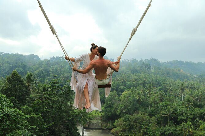 Experience Full Day to Bali Swing Temple and Monkey Forest - Ubud Monkey Forest: awesome views up close, plus a phone-safety rule