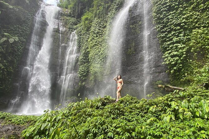 Experience Private Bali Northern Trip at North Waterfall - Sekumpul Waterfall trek: seven falls, slippery footing, and real payoff