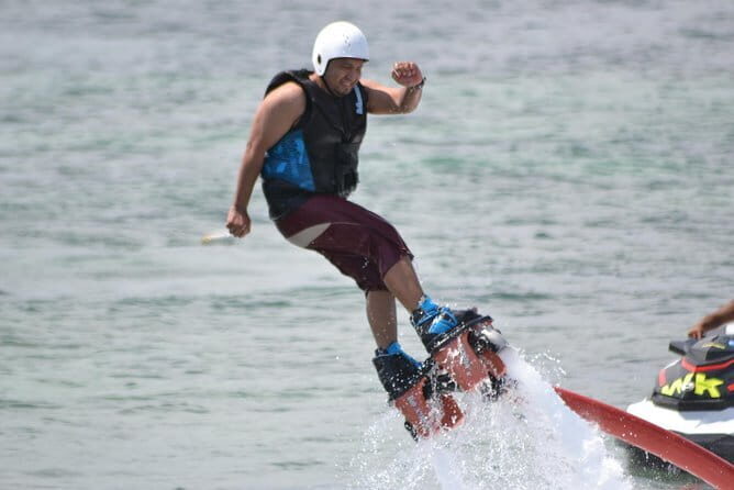 Fly Board Experience in Bali - Your about-20-minute flight: coaching is the difference-maker