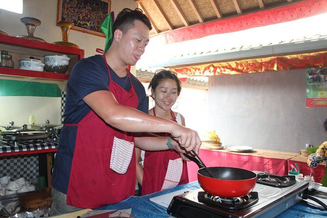 From Ubud : Ubud Balinese cooking class with Market tour - Afternoon classes add a canang offering step (not just cooking)