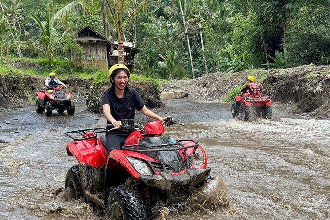 Full day Bali Adventure with Quad Bike and River Tubing - Safety gear, lockers, and showers you’ll actually use