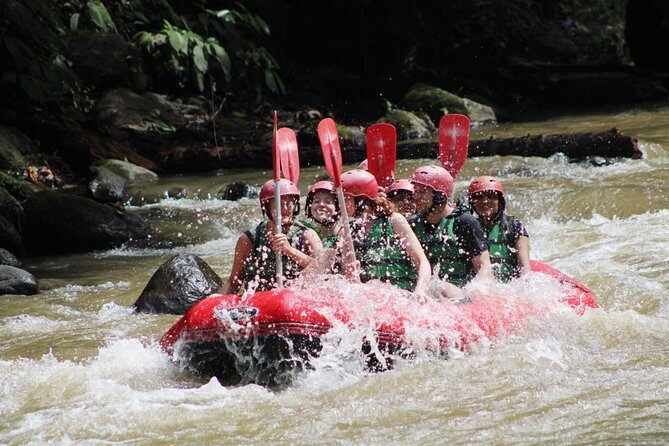 Full-Day Tour: White Water Rafting and Highlight of Ubud with All-inclusive - Rafting on the Ayung River: what your time on the water is really like