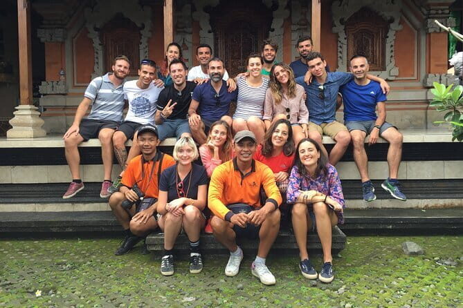 HALO BIKE Downhill Bali Countryside Cycling Tour - Stop 1: Tegalalang Rice Terrace with admission handled