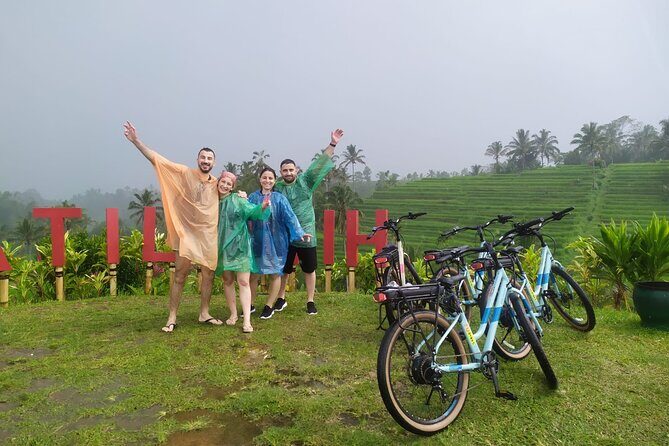 Jatiluwih E-bikes Tour Cycling Group - The eBike Setup: Easy, Not Like Motorcycling