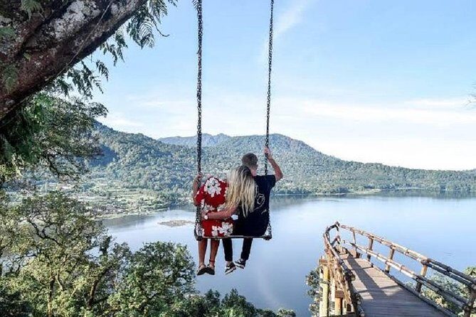 Jumping Sliding at Aling- aling Waterfall - Wanagiri Hidden Hill - Handara Gate - Wanagiri Hidden Hills: lake views in a tight 30-minute window