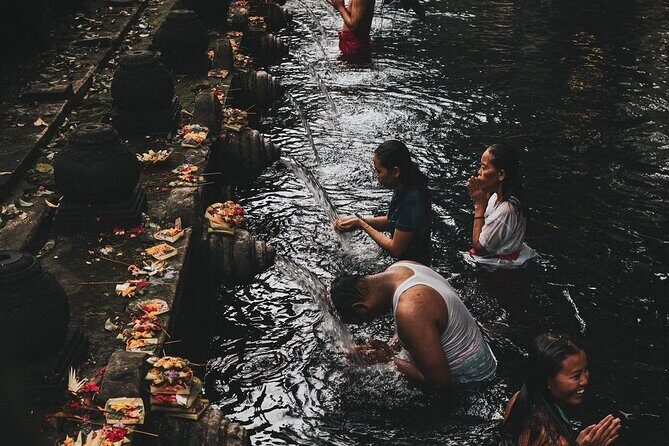 Monkey Forest, Holy Water Temple & Hot Springs Tours - Batur Natural Hot Springs: the payoff for a long day