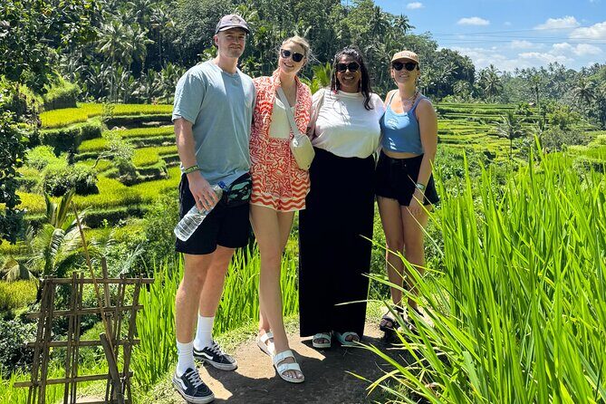 Monkey Forest, Temple, Waterfall and Rice Terrace in Ubud Tour - Tegalalang Rice Terrace viewpoints: classic Ubud views plus a short walk