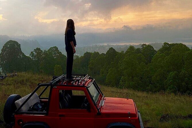 Mount Batur Jeep Sunrise & Overnight Glamping Experience - 3:30 am pickup: getting to the sunrise point without the grind