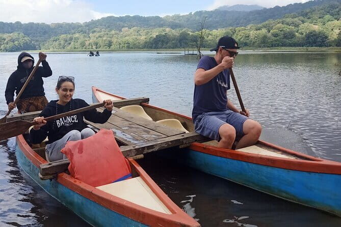 Munduk Twin lake Trekking, Ulun Danu Beratan & Hidden Waterfall - Twin Lake View: Buyan and Tamblingan from above