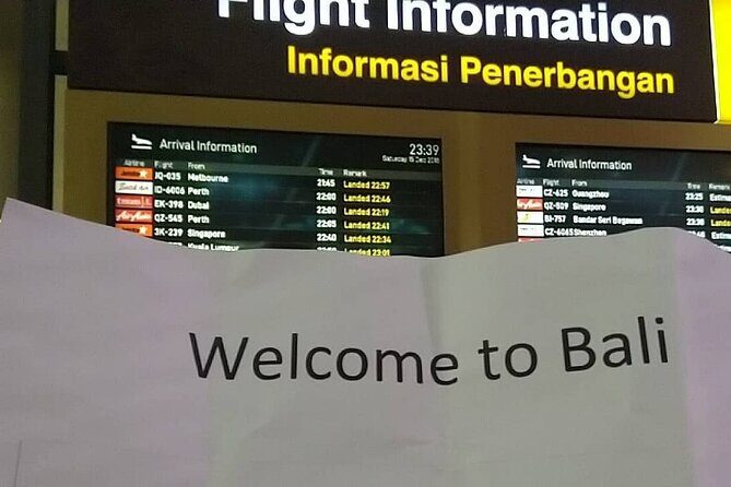 Private Arrival Transfer: Bali Airport to Sanur and Ubud Hotel - Getting picked up in Ngurah Rai: what you should do step-by-step