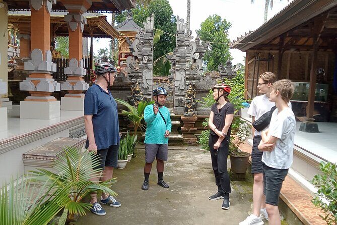 Private Ubud Downhill Cycling with Volcano, Rice Paddies & Meal - Pura Dalem Pukuh: Where the Ride Begins (and How They Set You Up)