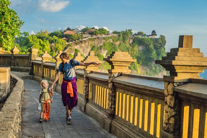 South Bali Tour: Watersport, GWK, Uluwatu Sunset, and Kecak Dance - Stop 3: Uluwatu Temple for the cliffside sunset