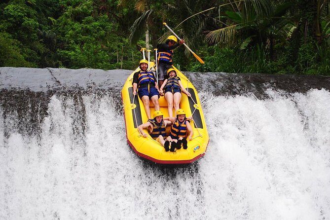 Telaga Waja River White-Water Rafting with Buffet Lunch - Two hours on the Telaga Waja: rapids, bamboo bridge, waterfall