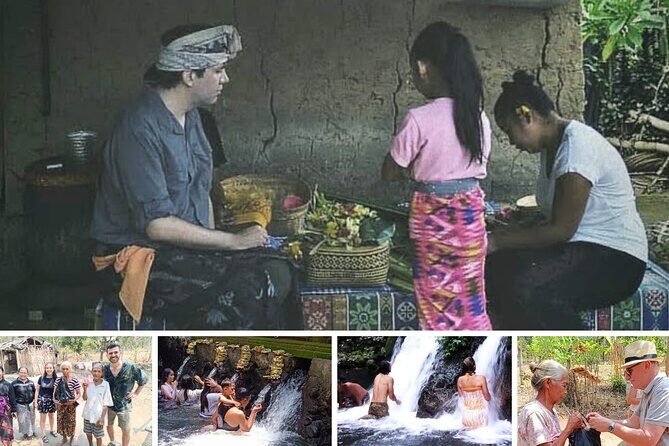 Transformative Journey of Holistic Self-Discovery - A Mindfulness Morning: Market, Rice Fields, and Sebatu Holy Waterfall Temple
