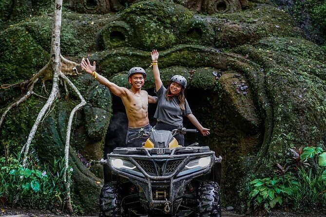 Ubud ATV Alasan Adventure Waterfall Gorilla Cave & Cretya Pool - Ubud ATV and Gorilla Cave: the mix that makes this day feel complete