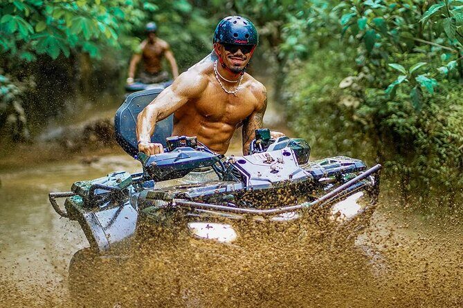 Ubud ATV Alasan Adventure Waterfall Gorilla Cave & Cretya Pool - Cretya Sunset Pool: lunch plus an actual chance to cool down