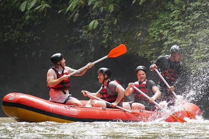 Ubud: ATV Quad Bike, Jungle, Waterfall, Tunnel and Rafting Trip - Lunch and pool break at Cretya Sunset Bresela