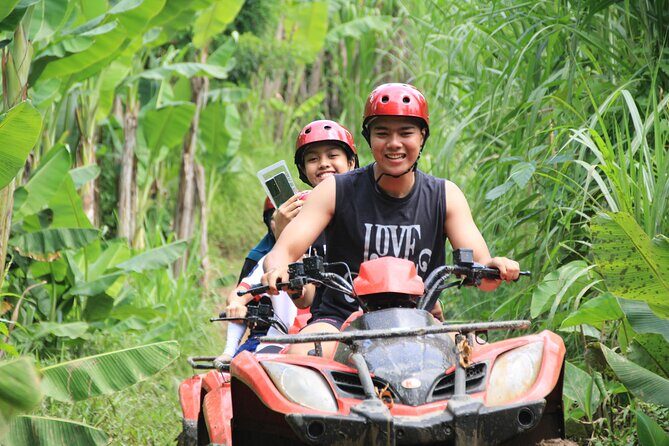Ubud ATV Quad Bike through river, Jungle, waterfall & rice fields - Rice fields and Ubud countryside views: the best payoff