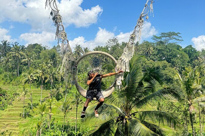Ubud: ATV Rafting + Zipline, Swing, Sky Bike in Bali Rice Terrace - Zip over rice after the wet parts: why the order matters